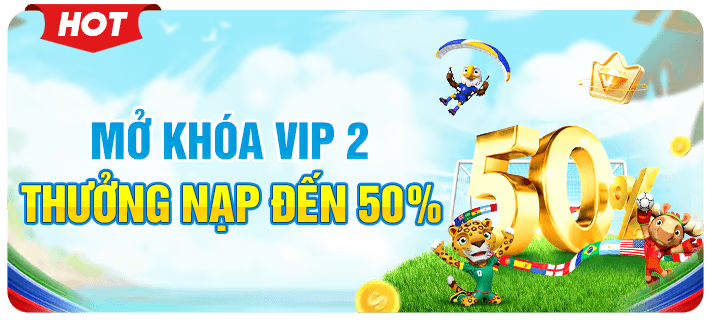 khuyến mãi mở khóa vip 2